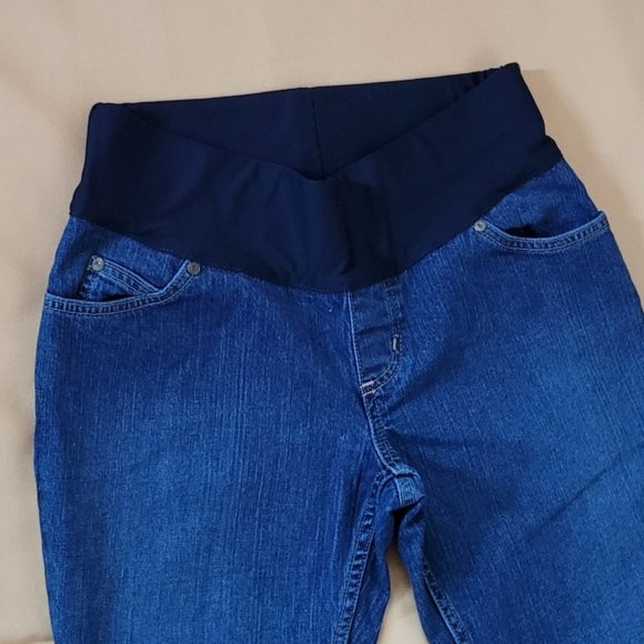 Liz Lange Maternity Capri Jeans Size 2 - Picture 4 of 10